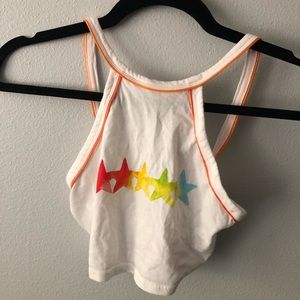 BDG Halter Tie Back Top